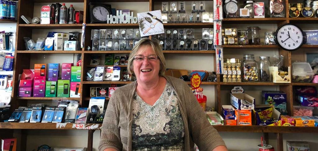Flinders Island shopkeeper
