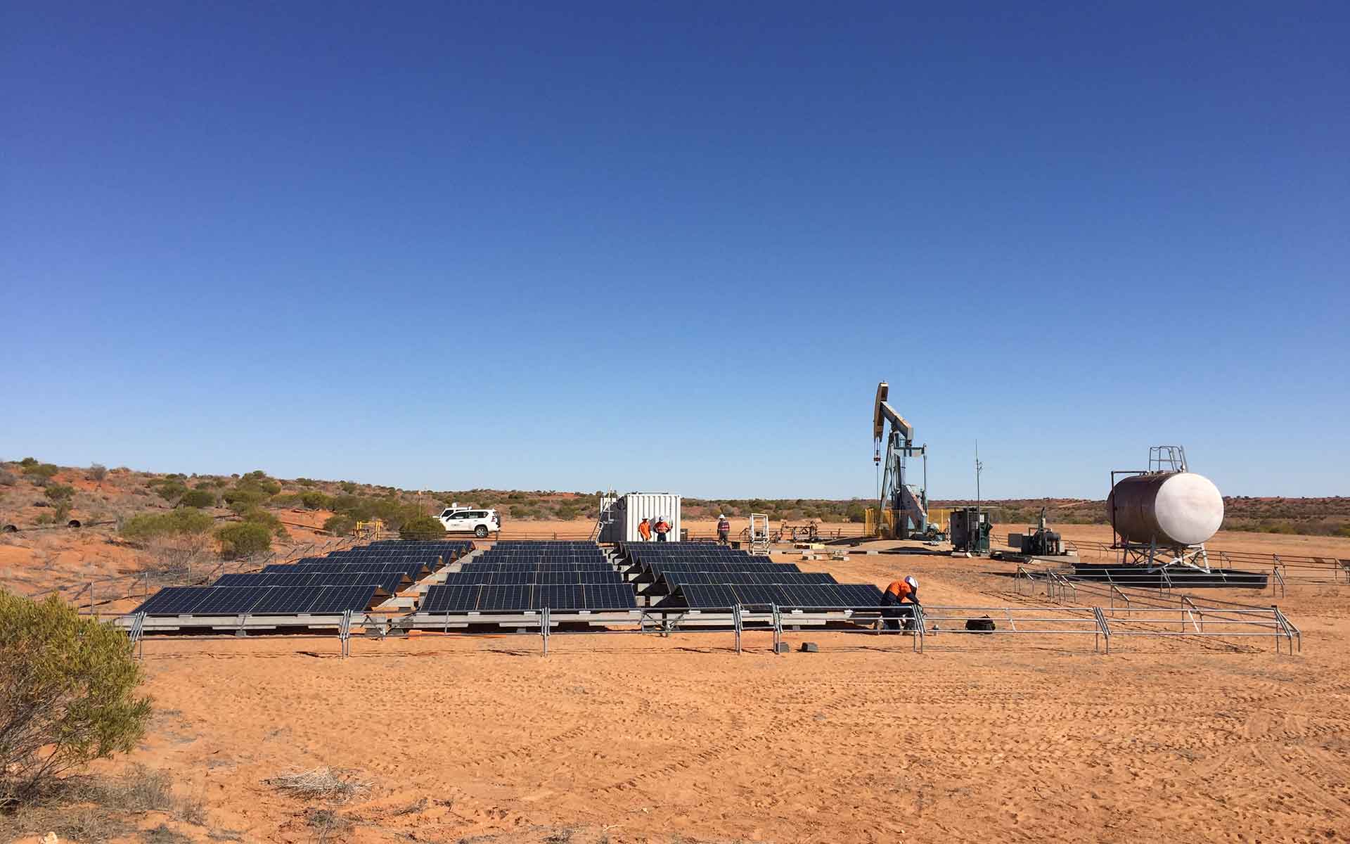 Oil and gas giant embraces renewable energy Image