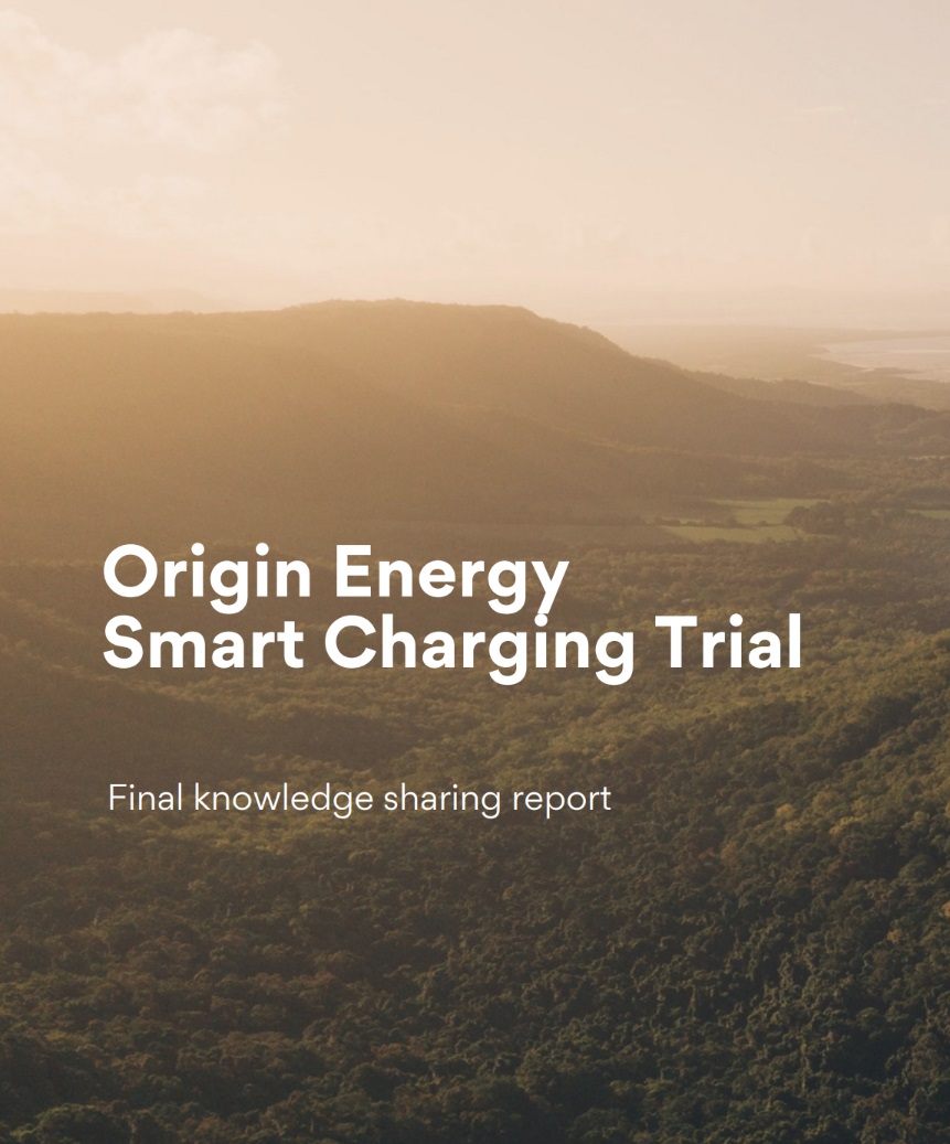 Cover of Origin Energy Smart Charging Trial final report 