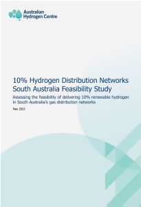 AHC - 10 Hydrogen Distribution Networks South Australia Feasibility Study- Cover