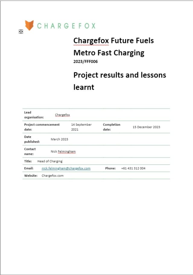 Future Fuels Lessons Learned Perth Australian Renewable Energy