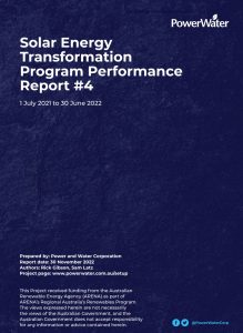 NT SETuP Performance Report 4 - Cover